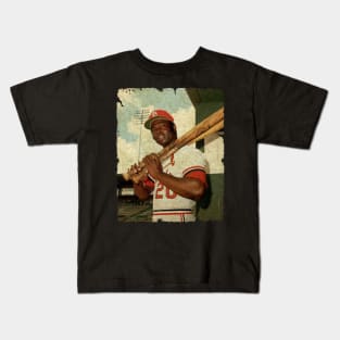 Lou Brock in St. Louis Cardinals Kids T-Shirt